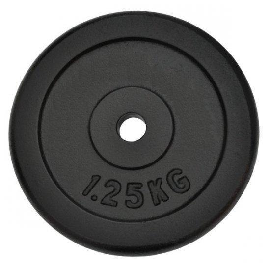 Závažie oceľové 1,25kg - lakované