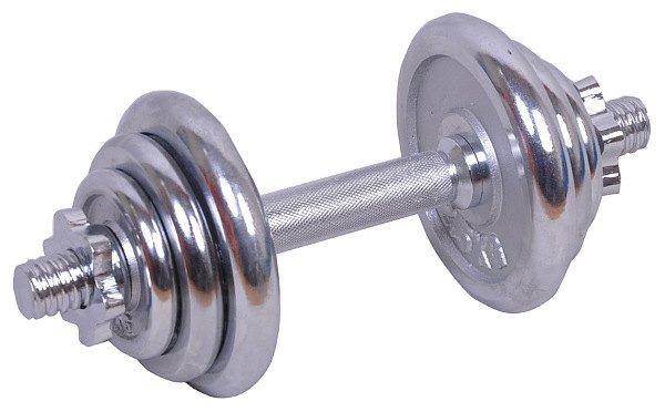 Spartan nakladacia činka 1 x 10 kg chromová