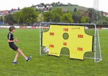 Futbalová branka SPARTAN 1153 - 290 x 165 x 90 cm s otvormi