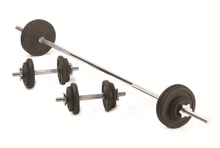 Činkový set oceľový SPARTAN 50kg