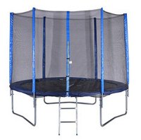 SPARTAN TRAMPOLINA 305CM+OCHRANNÁ SIEŤ+REBRÍK