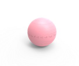 Gymnastická lopta 65 cm Laubr PINK EDITION