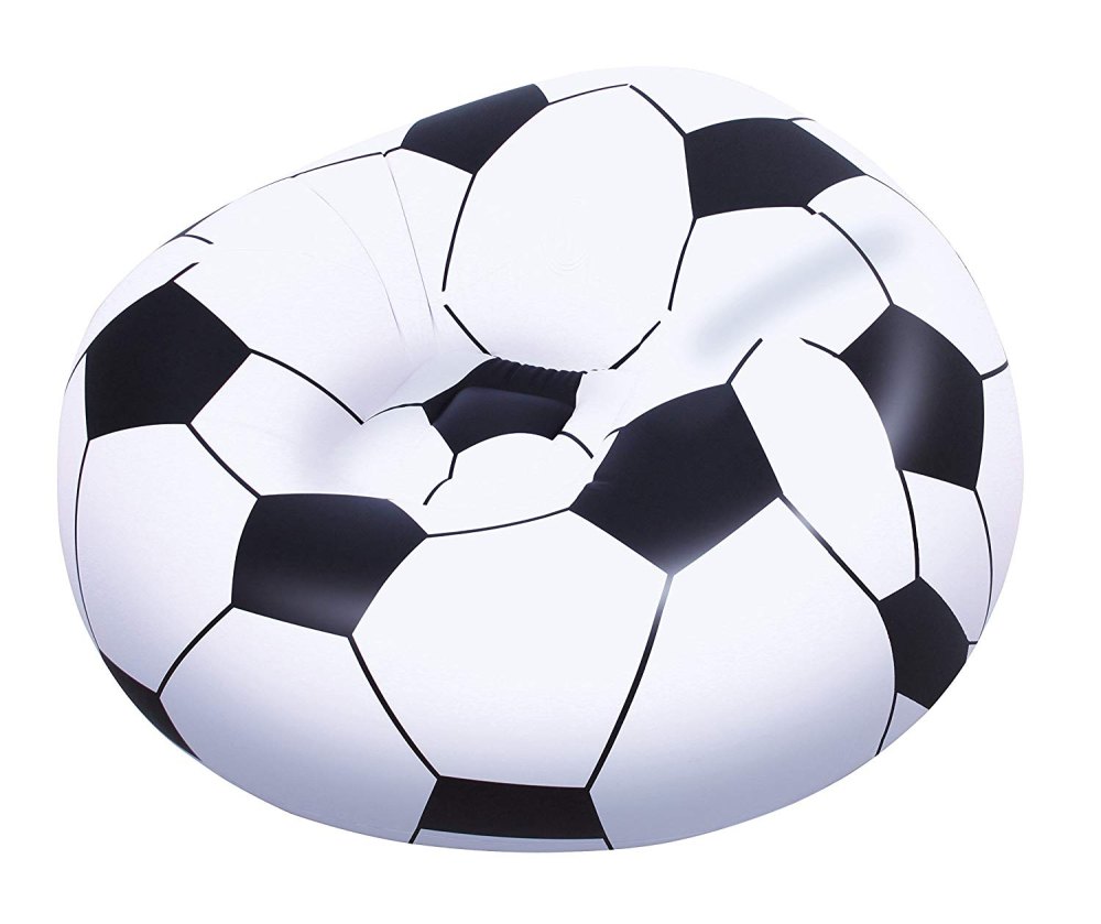 Bestway Nafukovacie kreslo športové futbal 114x112x71 cm
