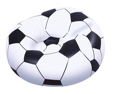 Bestway Nafukovacie kreslo športové futbal 114x112x71 cm