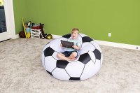 Bestway Nafukovacie kreslo športové futbal 114x112x71 cm