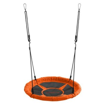Hojdací kruh SPARTAN 95 cm - oranžový