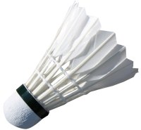 Badmintonové košíky SPARTAN Natur Feder 6 ks
