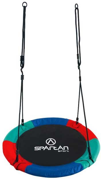 Hojdací kruh SPARTAN 95 cm - mix farieb