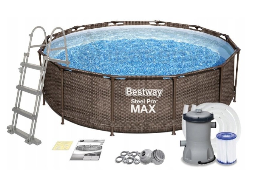 Bestway Steel Pro Max Rattan 366 x 100 cm 56709