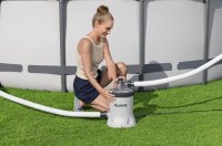 Bestway 58870 Bazénové filtračné čerpadlo 5678 l/h + Polysphere filtračné guľôčky v cene