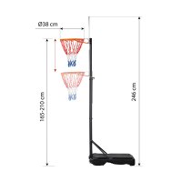 Basketbalový kôš NILS ZDK018