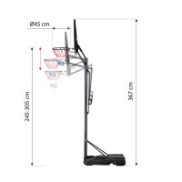 Basketbalový kôš NILS ZDK020