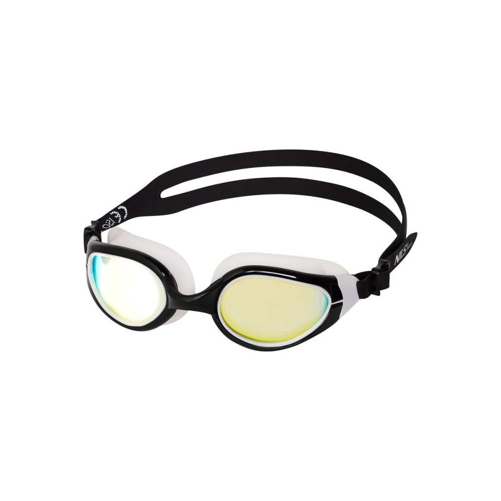 Plavecké okuliare NILS Aqua NQG480MAF čierne/biele