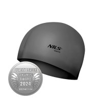 Silikónová čiapka NILS Aqua NQC SL02 tmavosivá