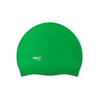 Silikónová čiapka NILS Aqua NQC Dots zelená
