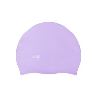 Silikónová čiapka NILS Aqua NQC Dots fialová
