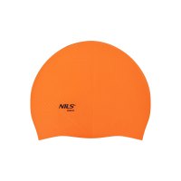 Silikónová čiapka NILS Aqua NQC Dots oranžová