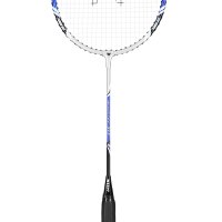 Bedmintonová raketa WISH Alumtec 317 strieborno-modrá