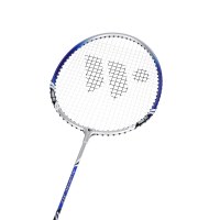 Bedmintonová raketa WISH Alumtec 317 strieborno-modrá