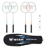 Súprava rakiet na bedminton WISH Steeltec 416K