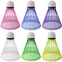 Badmintonové loptičky NILS NBL6026 multicolor 6 ks