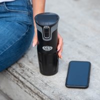 Termohrnček NILS Camp NCC06 čierny
