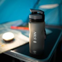 Tritanová fľaša na pitie NILS Camp NC1740 600 ml čierna