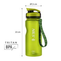 Tritanová fľaša na pitie NILS Camp NC1740 600 ml zelená