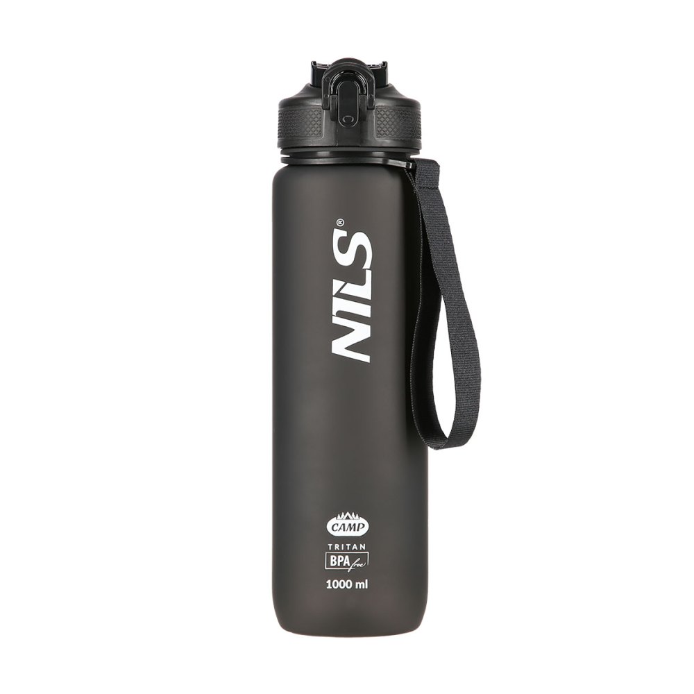 Tritanová fľaša na pitie NILS Camp NCD68 1000 ml čierna