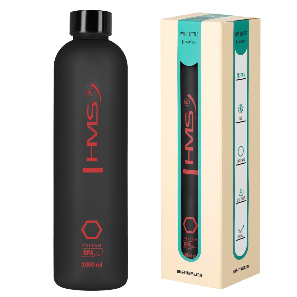 Tritanová fľaša na pitie NILS Camp NCD61 1000 ml čierna