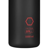 Tritanová fľaša na pitie NILS Camp NCD61 1000 ml čierna