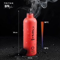 Tritanová fľaša na pitie NILS Camp NCD61 1000 ml červená