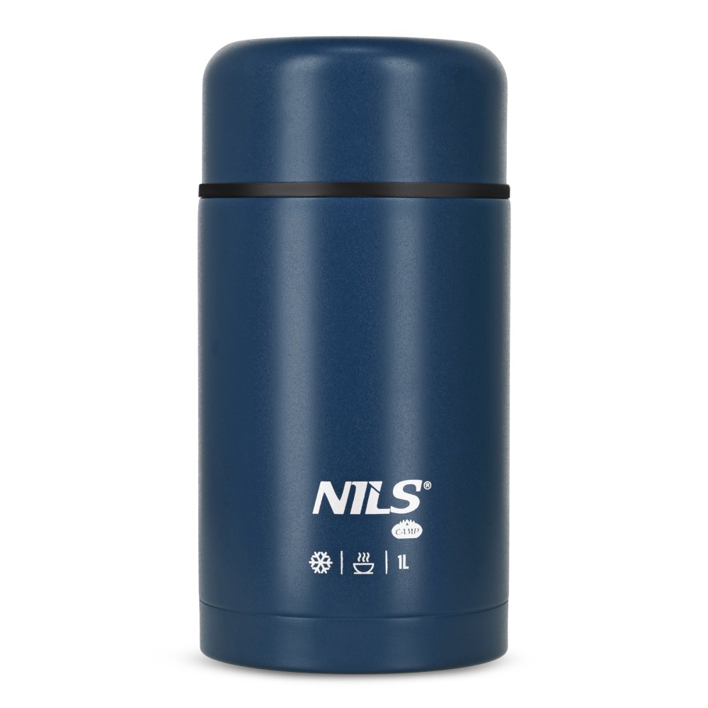 Termoska na jedlo NILS Camp NC3802 modrá 1000 ml