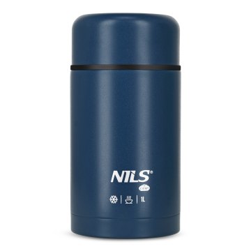 Termoska na jedlo NILS Camp NC3802 modrá 1000 ml