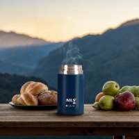 Termoska na jedlo NILS Camp NC3802 modrá 1000 ml