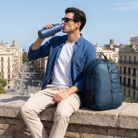 Termofľaša NILS Camp NC3805 modrá 750 ml