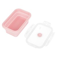 Skladací desiatový box NILS Camp NC4105 500ml ružový