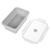 Skladací desiatový box NILS Camp NC4105 1200ml sivý