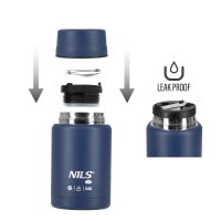 Termoska na jedlo NILS Camp NC3807 modrá 550 ml