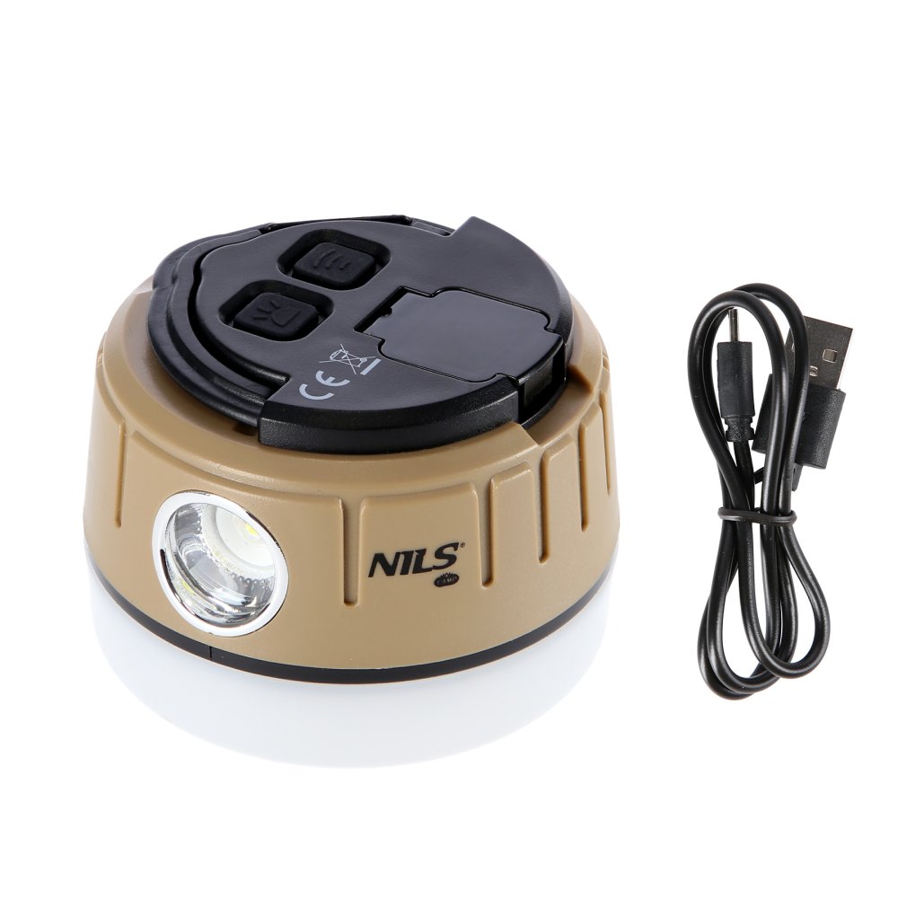 Kempingové LED svietidlo NILS Camp NC0005 500 lm