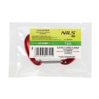 Hliníková karabína NILS Camp NC1707 12kN červená