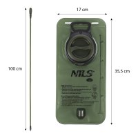 Vodný vak NILS Camp NC1720 zelený 2l