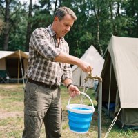 Skladací vedierko NILS Camp NC1731 modré 10 l