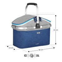 Chladiaca taška / košík NILS NC2901 35 litrov