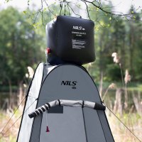 Skladacia prezliekacia/sprchovacia kabína NILS Camp NC1706 sivá