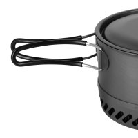 Kempingový hrniec s pokrievkou a výmenníkom NILS Camp NC4203 1 liter