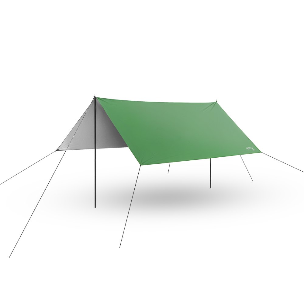 Cestovná plachta / tarp NILS Camp NC17107 zelená