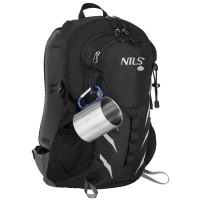Kempingový hrnček NILS Camp NC17110 s karabínou 300ml modrý