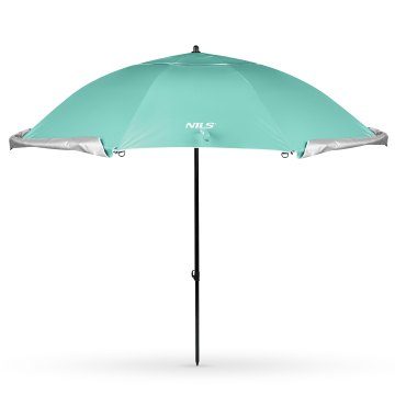 Plážový slnečník / paraván NILS Camp NC17114 240 cm zelený