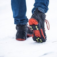 Protišmýkové návleky NILS Camp NC1702 čierné
